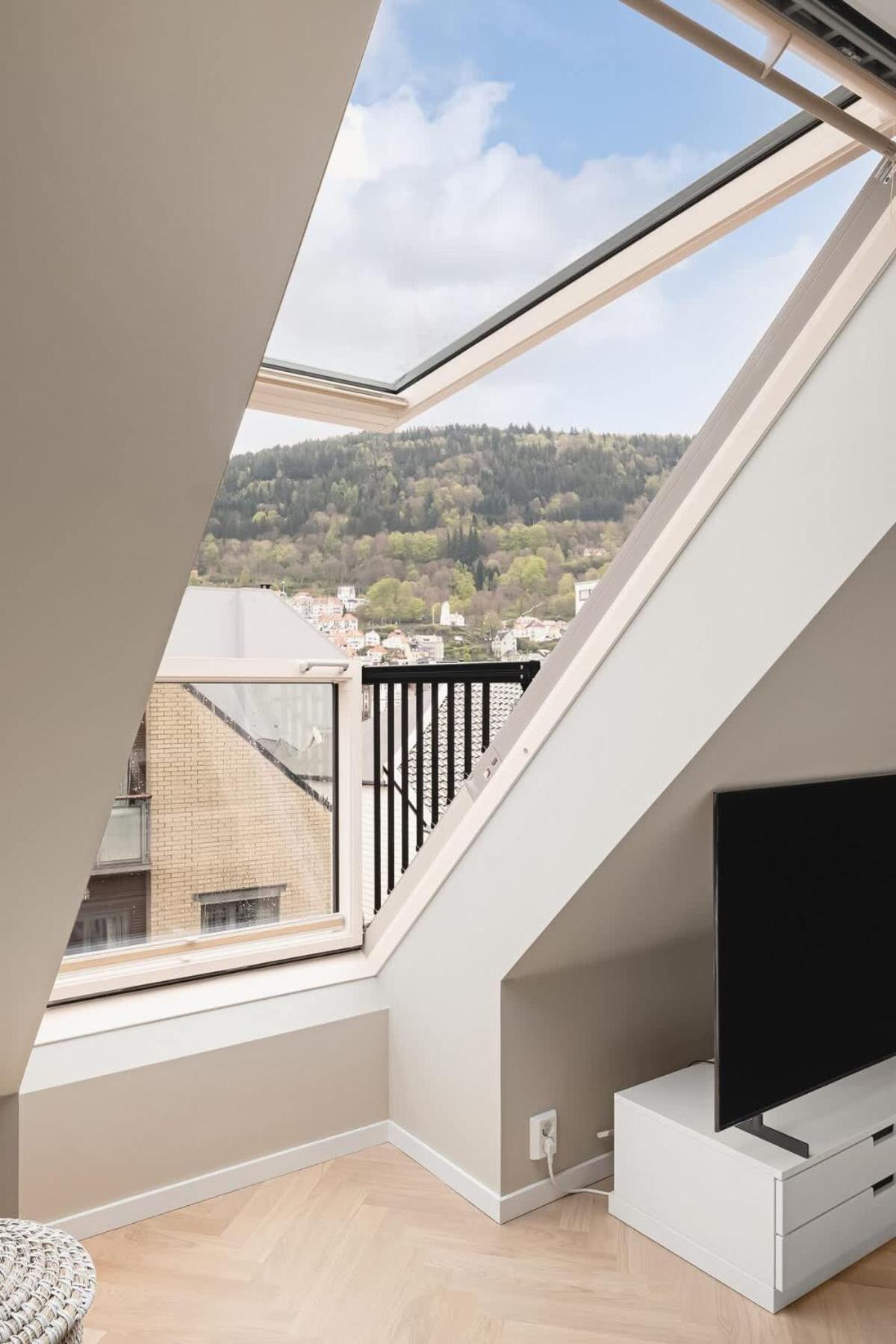 Dinbnb Apartments I Mid-City Luxury With Mini Balcony And Smart Tv & Sound System Μπέργκεν Εξωτερικό φωτογραφία