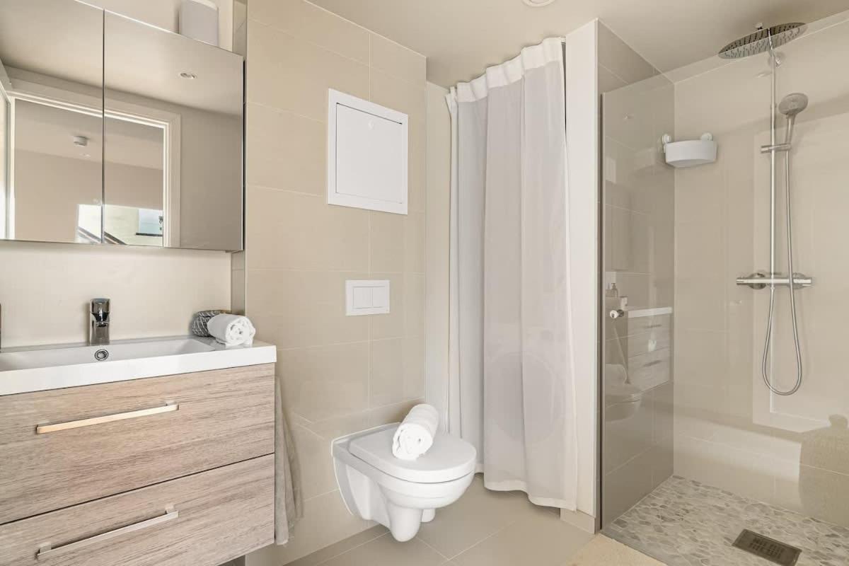 Dinbnb Apartments I Mid-City Luxury With Mini Balcony And Smart Tv & Sound System Μπέργκεν Εξωτερικό φωτογραφία